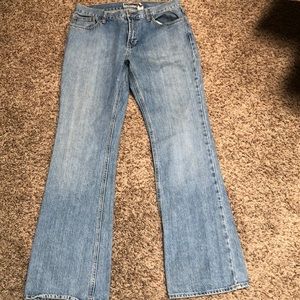 Lightly worn old navy bootcut jeans